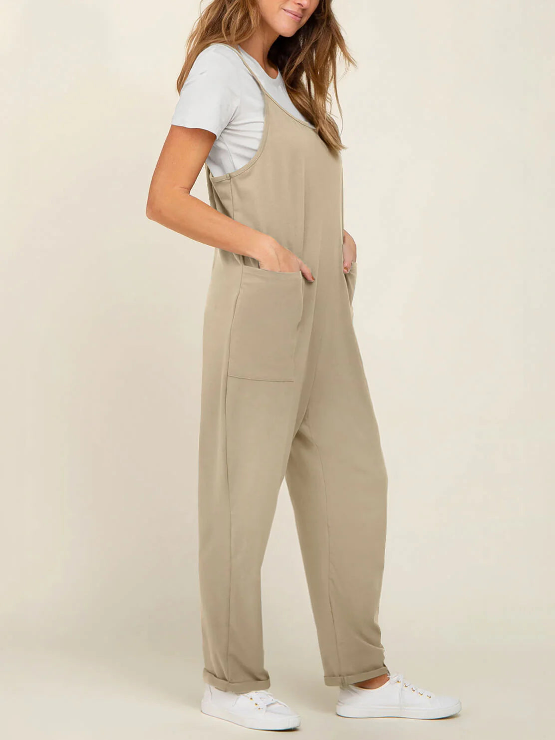 Maternity & Postpartum - Oversized Jumpsuit