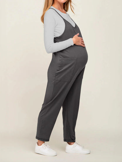 Maternity & Postpartum - Oversized Jumpsuit