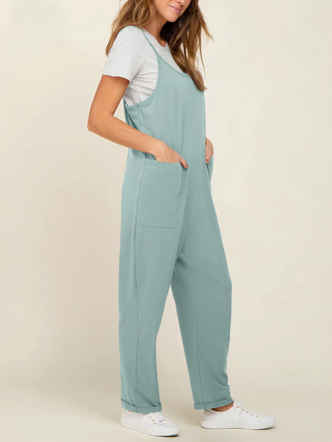 Maternity & Postpartum - Oversized Jumpsuit